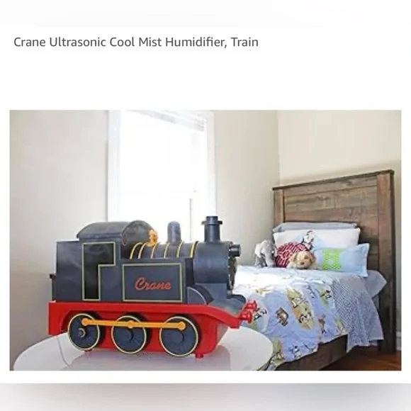Crane, Ultrasonic cool mist children’s Train Humidifier - Picture 6 of 7
